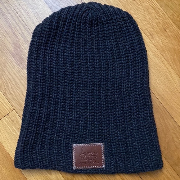 Love Your Melon Charcoal Beanie - Picture 2 of 4